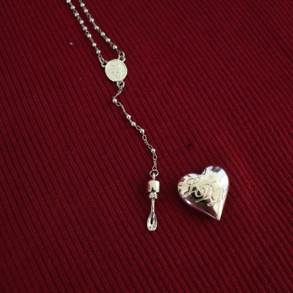 LANA DEL REY COKE HEART NECKLACE *RARE* FROM LA TO THE MOON TOUR 2018